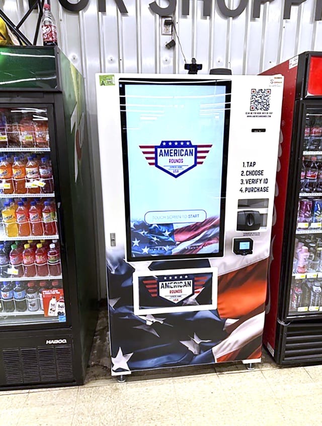 Hill Country grocery store installs ammo vending machine