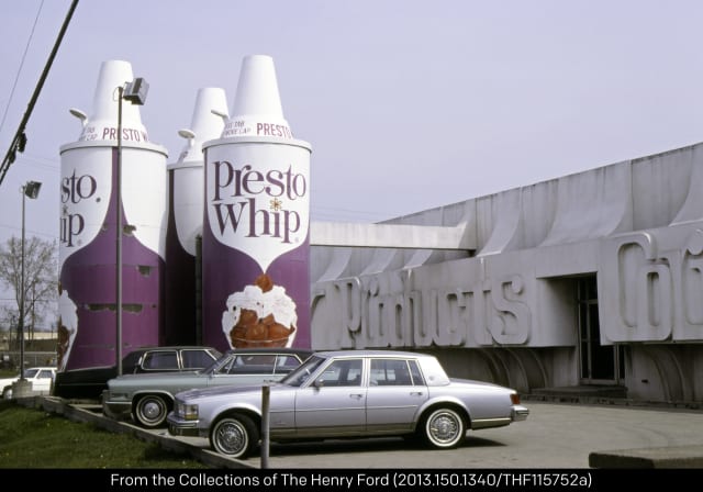 Giant whipped cream cans in Dearborn: The history and where they