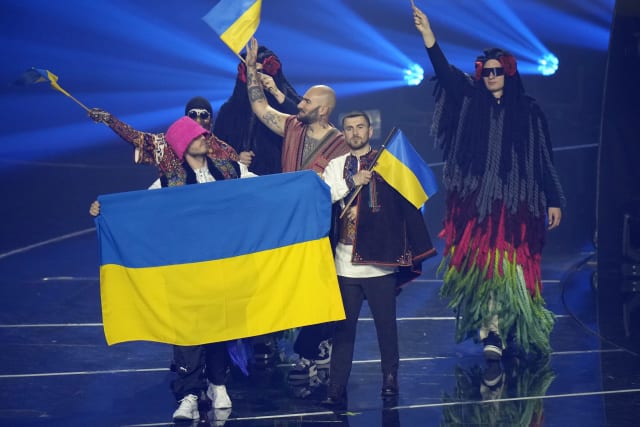 Ukraine favored at flashy Eurovision Song Contest amid war