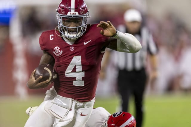 Milroe-to-Williams TD connection helps No. 4 Alabama beat No. 2 Georgia 41-34 in DeBoer's SEC opener
