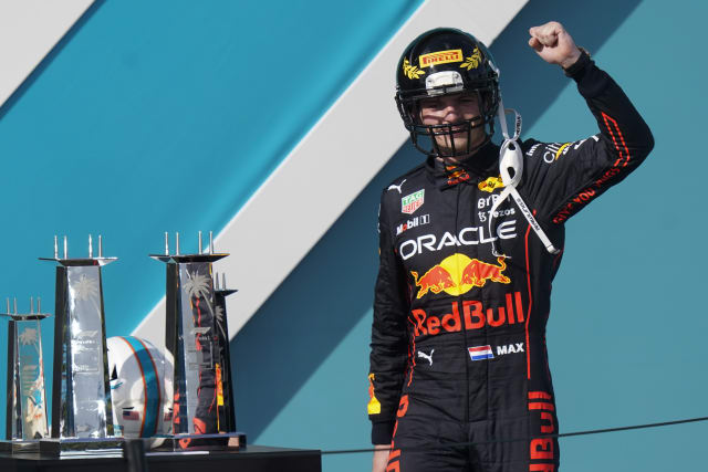 f1 football helmet podium Wall mounted Display Case For LEGO Editions helmets Verstappen cruises to win in