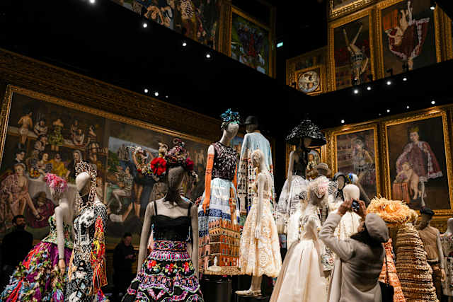 Dolce & Gabbana debut in Paris, showing Italian artistry on French
