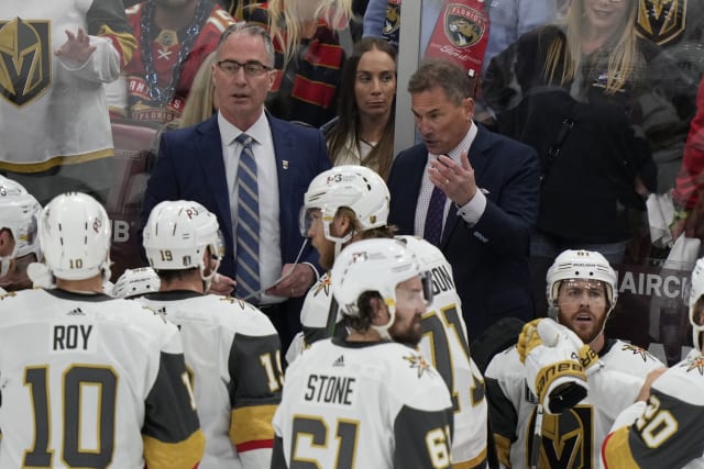 Bruce Cassidy coaches Vegas Golden Knights to Stanley Cup
