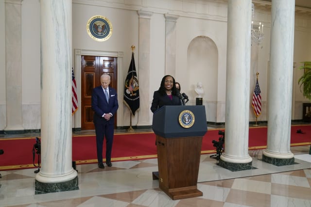 Biden nominates Jackson, first Black woman, to Supreme Court