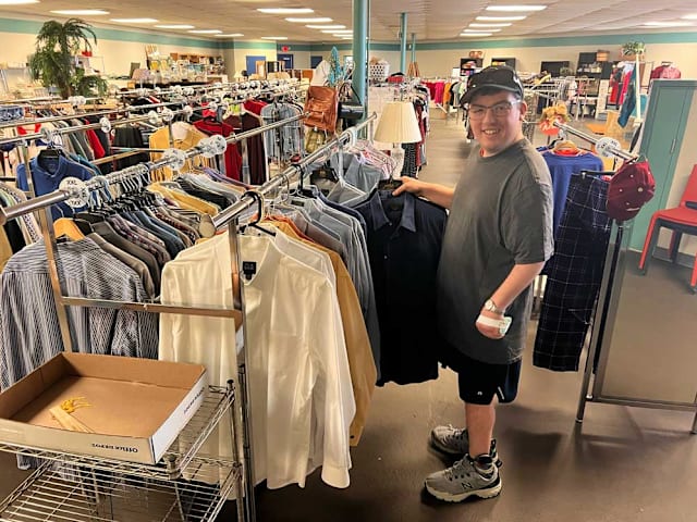 Donating to a local thrift store can not only help those living