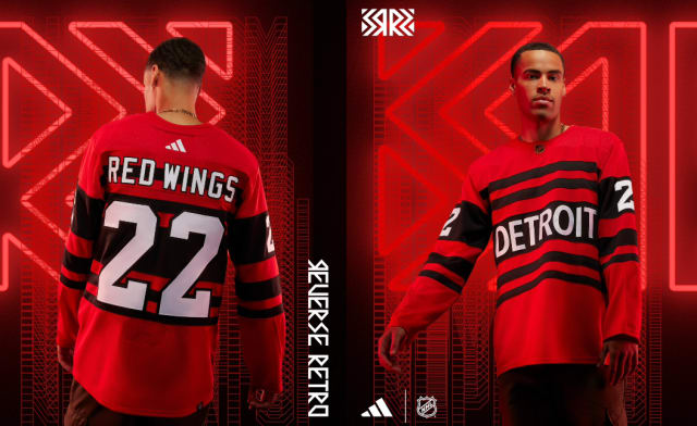 Retro detroit red wings jersey store