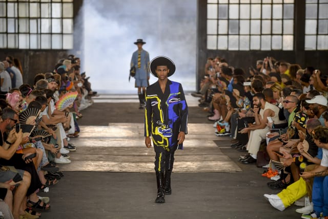 Prada mixes nostalgia and grunge for summer 2023 menswear