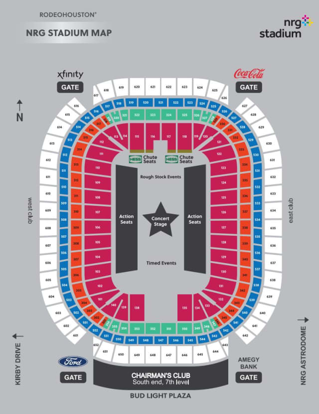 Houston Livestock Show And Rodeo Seating Chart Tickets On Sale Now!