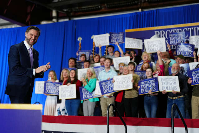 Vance promotes Trump administration's work to counter fraud while  criticizing Democrats in Maine
