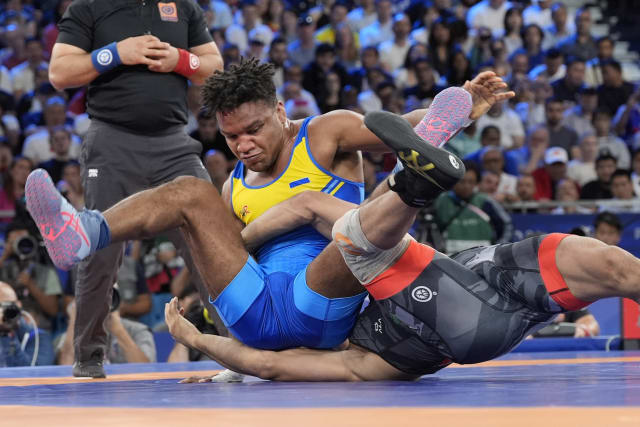 Ukrainian wrestler and member of parliament has a goal for Paris