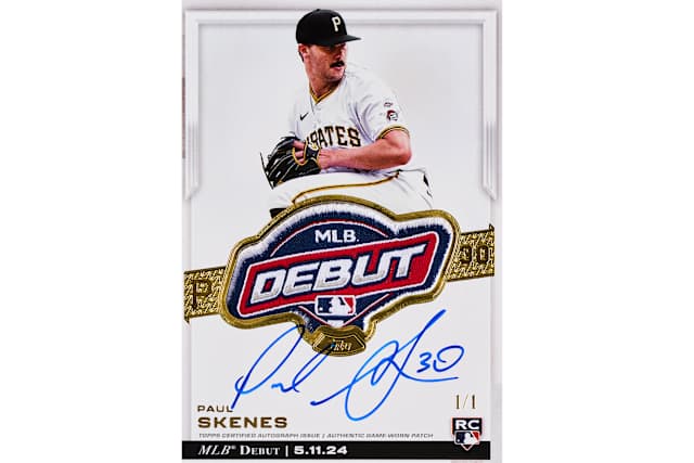 A 1-of-a-kind Paul Skenes card has been purchased by Dick's