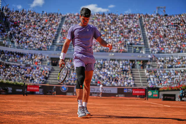 Alcaraz advances to his 1st Italian Open final, will face Sinner or Paul for the title