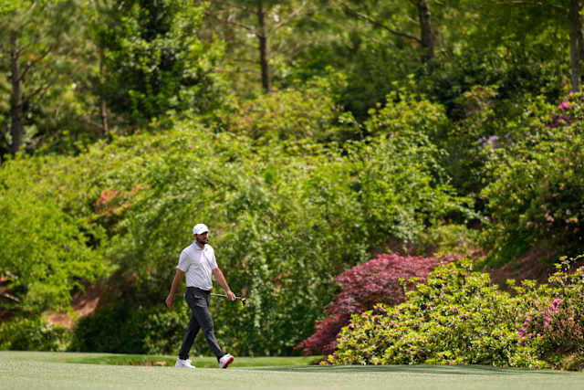 Scottie Scheffler begins his pursuit of a third green jacket with