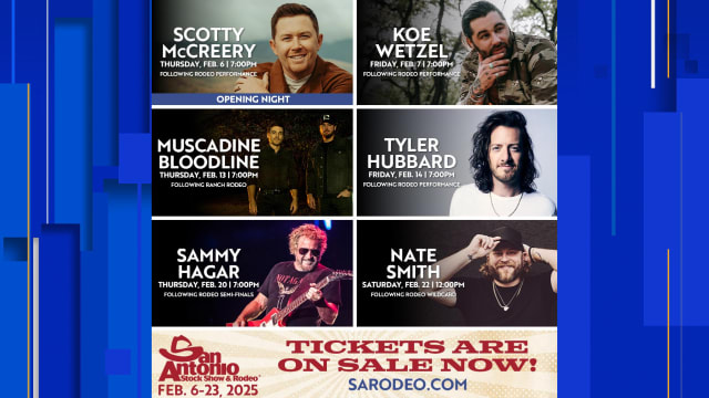 San Antonio Stock Show & Rodeo announces second set of performers for 2025 season san-antonio-stock-show-rodeo-announces-second-set-of-performers-for-2025-season