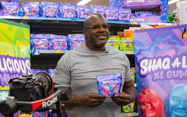 Big kid at heart:' Shaquille O'Neal launches Shaq-approved candy