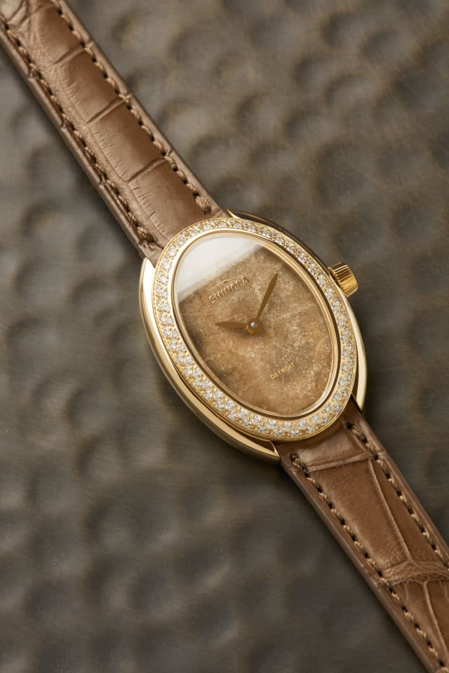 Shinola unveils new women's watch inspired by Detroit's Book Tower