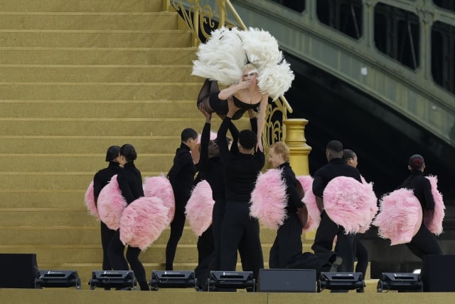 Lady Gaga dazzles at Olympics opening ceremony with prerecorded French  performance