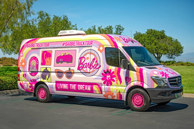 The barbie food truck hotsell