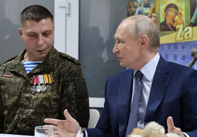 Putin claims Russian troops have surrounded 2 Ukrainian cities but Ukraine  says that's not true