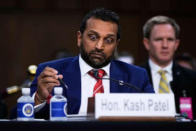 The Latest: FBI Director Kash Patel clashes with Democrats at congressional hearing