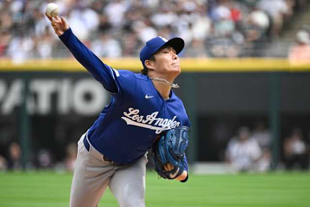 Dodgers' Yamamoto loses no-hit bid on Peters' leadoff homer for