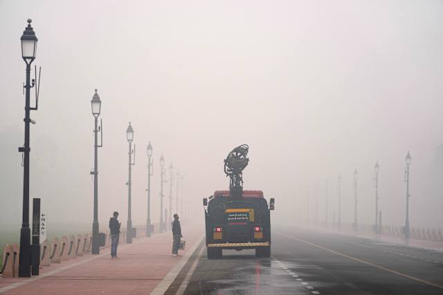 India's capital chokes as air pollution levels hit 50 times the safe limit