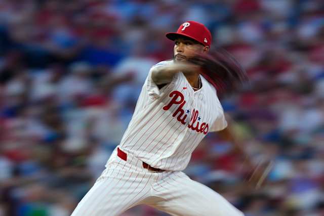 Phillies ace Sánchez's scoreless streak ends at 50 2/3 innings, 3rd-longest in more than a century