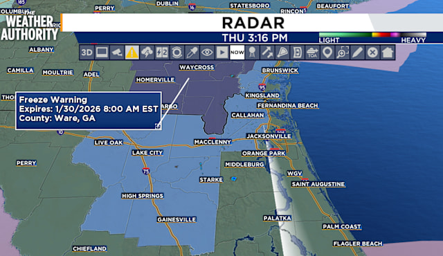 Extreme Cold Watch, A First for the Greater Jacksonville Area