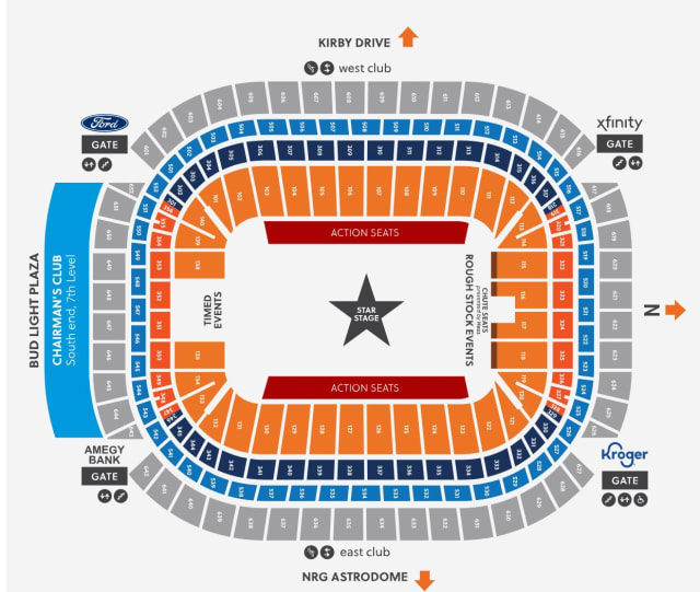 Houston Rodeo Map Floor NRG Center Floor Plan