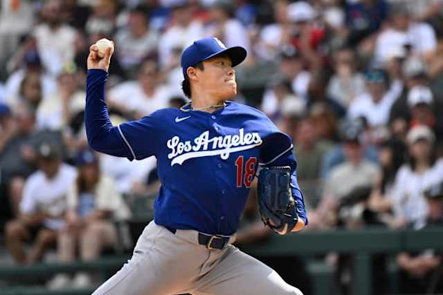 Dodgers' Yamamoto loses no-hit bid on Peters' leadoff homer for the White  Sox in the 9th inning