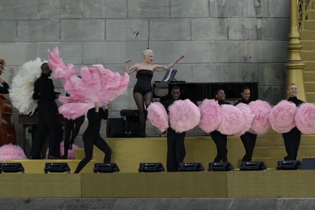 Lady Gaga dazzles at Olympics opening ceremony with prerecorded French performance Lady Gaga dazzles at Olympics opening ceremony with prerecorded French performance