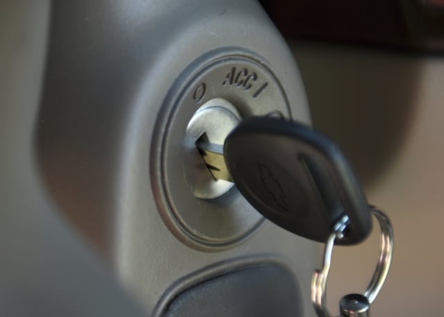 Leaving your car unattended with the engine running is illegal in Texas