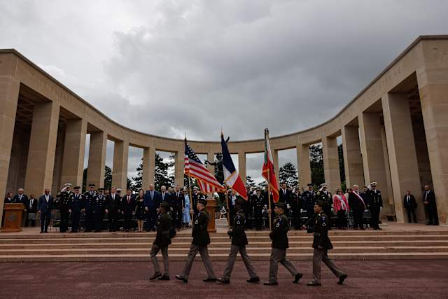 Hegseth invokes immigration and invasion in D-Day speech in France