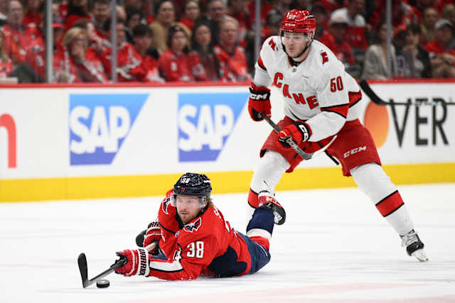 Capitals look more like themselves in beating the Hurricanes 3-1 in Game 2 to tie series
