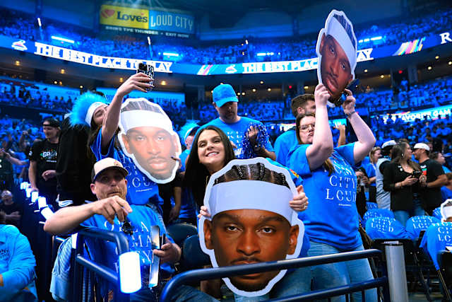 The goal for road teams in the NBA playoffs is to enjoy the quiet. In some arenas, it's hard to find