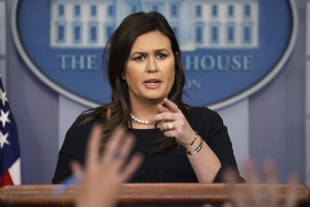 AP Source: Sarah Sanders running for Arkansas governor