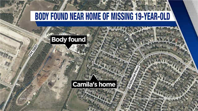 Body found during search for missing 19-year-old Camila Mendoza ...