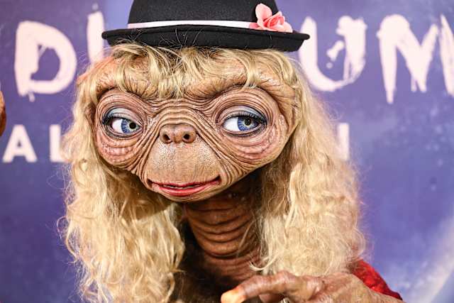 Heidi Klum and Janelle Mone wear elaborate E.T. costumes for their  Halloween parties