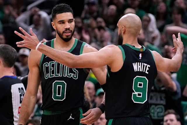 Defending champion Celtics close out Magic 120-89 for 4-1 playoff