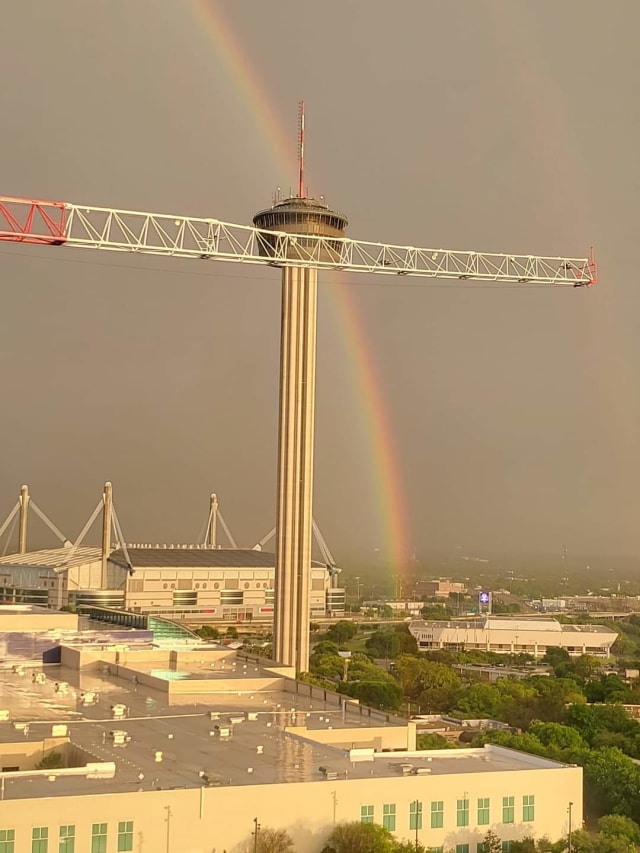 KSAT Connect users capture spectacular rainbows across San Antonio