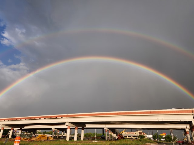 KSAT Connect users capture spectacular rainbows across San Antonio
