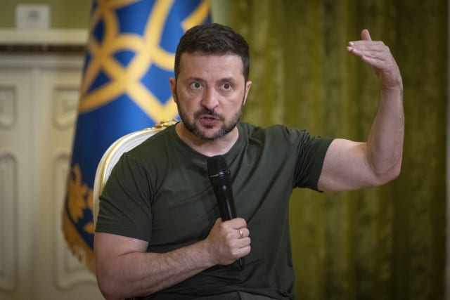 Ukraine needs 25 Patriot air defense systems and more F-16 warplanes,  President Zelenskyy says