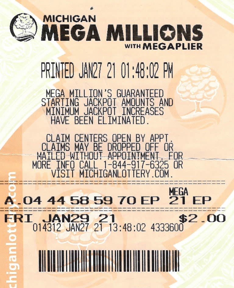 Michigan Lottery: Man wins $1M Mega Millions prize: 'It feels ...