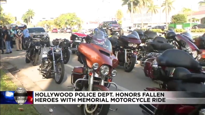 Motorcycle ride that travels across Florida honors fallen law enforcement officers