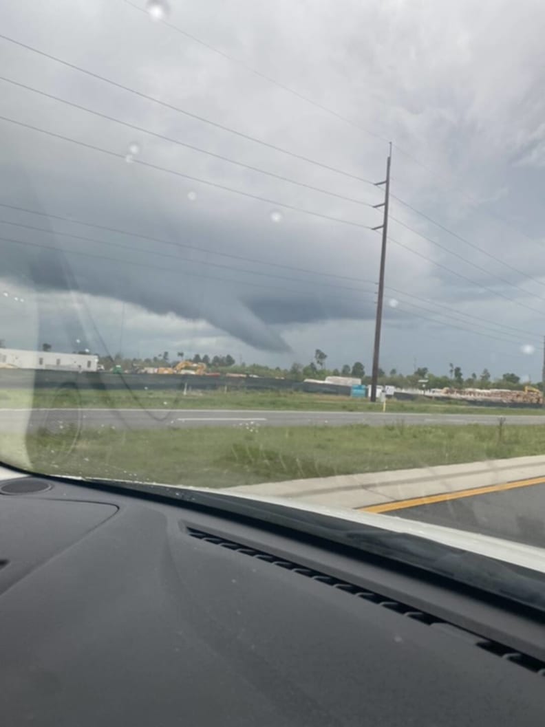 Beaver tail cloud  in Deltona. Submitted on PinIt