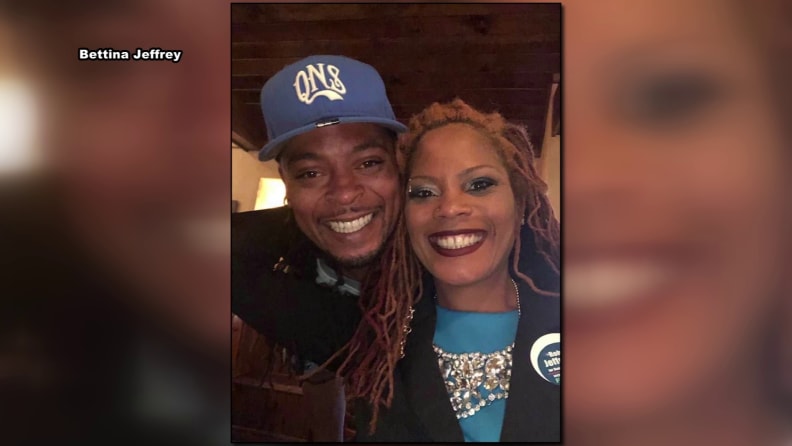 Clayton Williams and Bettina Jeffrey