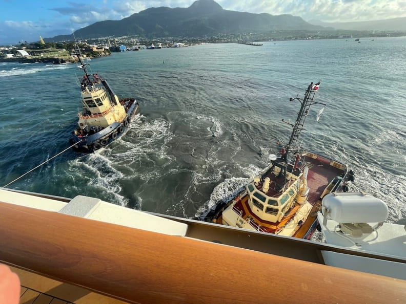Crucero Norwegian que salía de Puerto Cañaveral encalla en República Dominicana