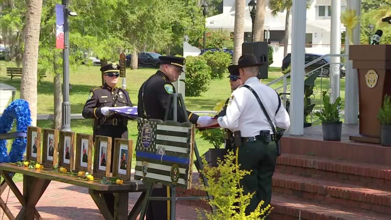 Clay County police memorial