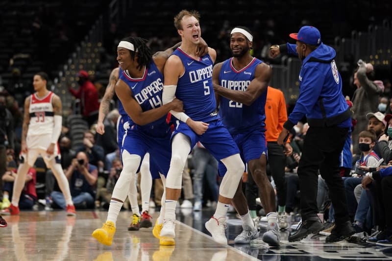 Luke Kennard - Los Angeles Clippers - Game-Worn Statement Edition Jersey -  2022-23 NBA Season