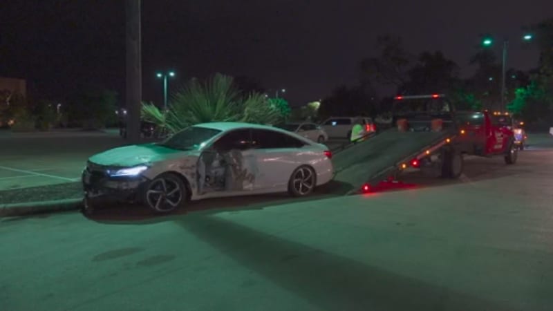 Robbery suspect accused of leading law enforcement on a chase through four counties, multiple officer vehicles damaged